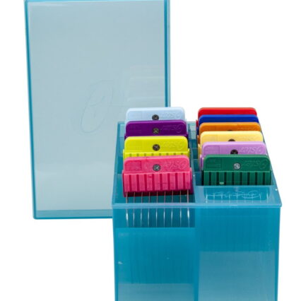 10 metal combs with box