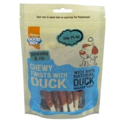 Armitage Good Boy Chewy Duck Twists 90gm Dog Treat