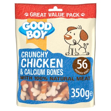 Armitage Goodboy Chicken & Calcium Bones Dog Treats 350g