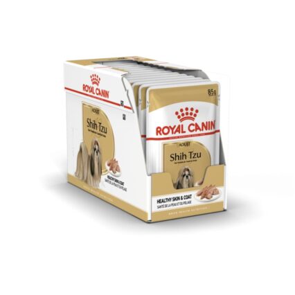 BHN Shih Tzu Wet Food Pouches Box of 12x85g