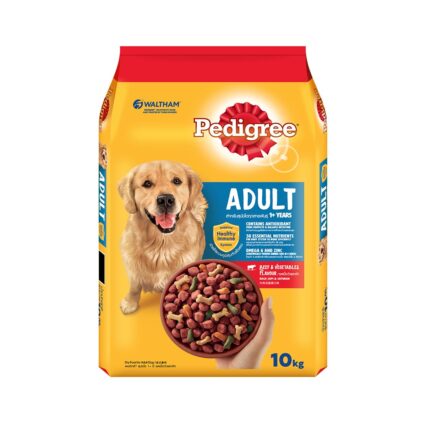Beef & Vegetables, Dry Dog Food (Adult), 10Kg