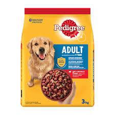 Give your dog a balanced, nutritious meal with this Beef & Vegetables Dry Dog Food. Specially formulated for adult dogs, it provides high-quality beef protein to support muscle growth and energy levels. The combination of beef and vegetables offers a well-rounded meal, packed with essential vitamins, minerals, and fiber to promote a healthy coat, strong bones, and optimal digestion. The 3kg pack ensures long-lasting supply for your dog, making it an economical choice. Free from artificial preservatives and fillers, this dry food is designed to support your dog’s overall health and vitality while delivering great taste.