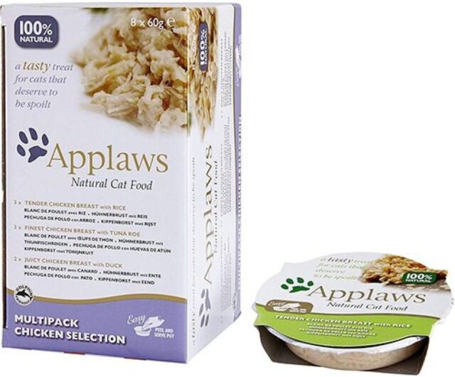 CAT MULTIPACKCHICKEN SELECTION 8X60G