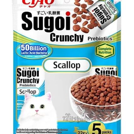 CIAO Sugoi Crunchy Tuna Flavor Plus Prebiotics 110g