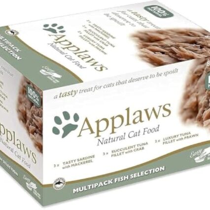 Cat Food, Multipack Fish Selection 8 X 60G