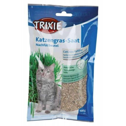 Cat Grass Refill Bag for Cats 100g
