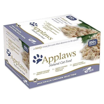 Cat Wet Food Multipack Chicken Select 8 x 60g Pot