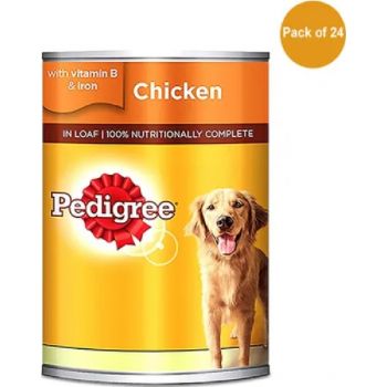 Chicken Loaf Wet Dog Food Can 400g