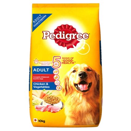 Chicken & Vegetables, Dry Dog Food (Adult), 10Kg