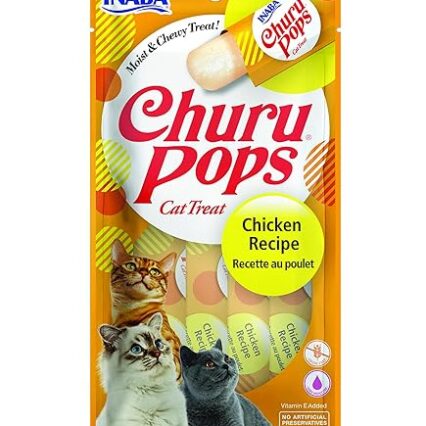Churu Churu Pops Tuna-Chicken 60G/4 Sticks Per Pack