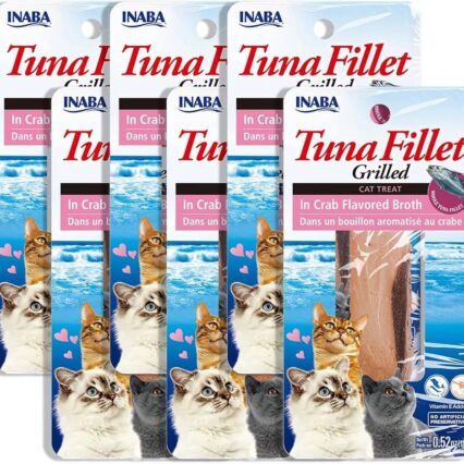 Ciao Grilled Fillets in Broth Cat Treats 6 Pack