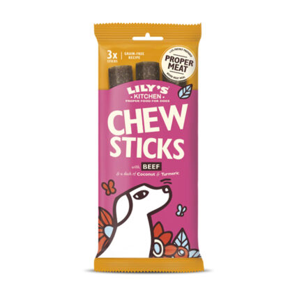 Dog-Chew-Sticks-w-Beef-Treats-(120g)
