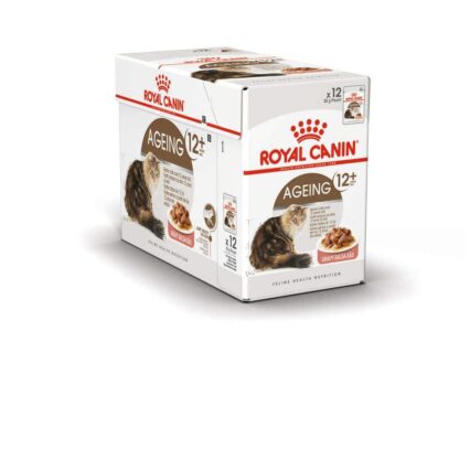 Feline Health Nutrition Ageing +12 Gravy 12X 85Gm Cat Wet Food Pouches