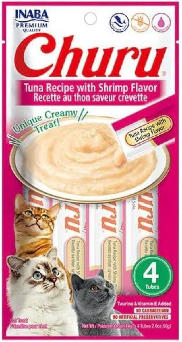Inaba Churu Tuna with Shrimp - 56g