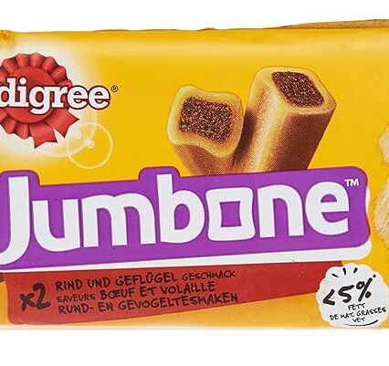 Jumbone Beef Dog Treats 1 X 2 Pcs