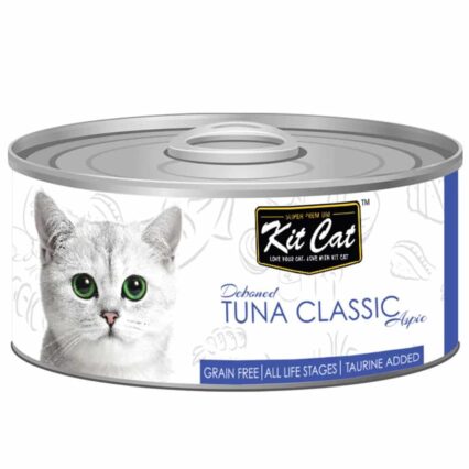 Kit Cat Debone Tuna Classic Aspic Canned Cat Food 80g