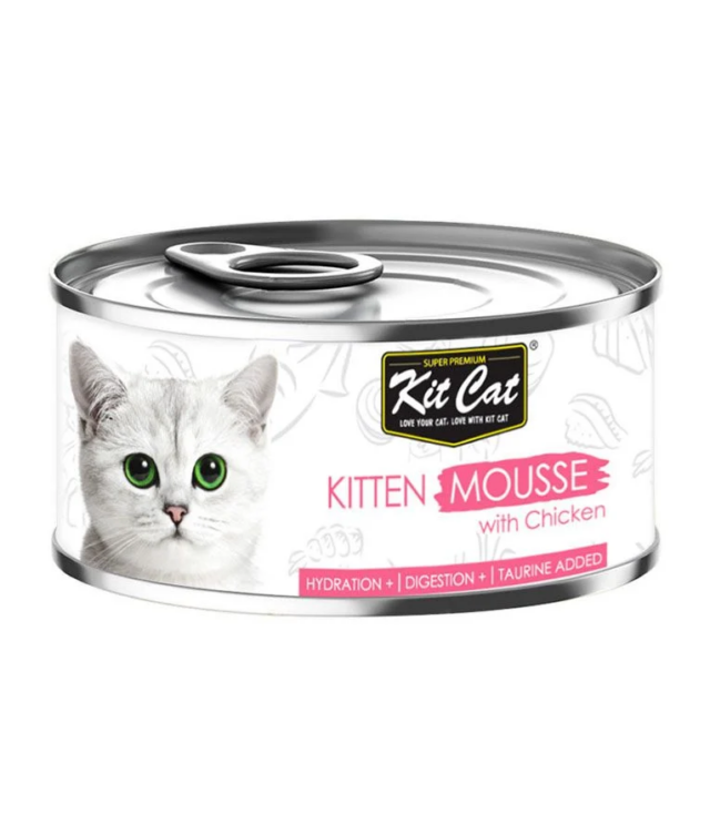 Kit Cat Kitten Mousse with Chicken 80g