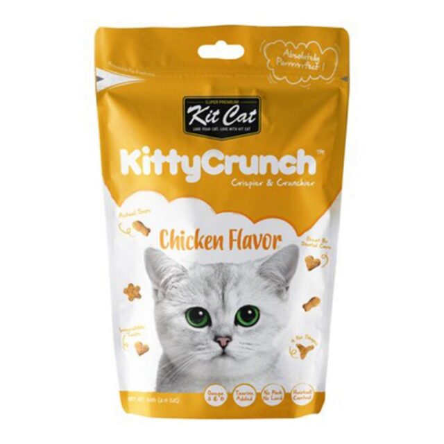 Kit Cat Kitty Crunch Chicken Flavor Treat 60G