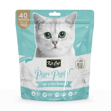 Kit Cat Tuna and Fiber Hairball Pet Food (Value Pack)
