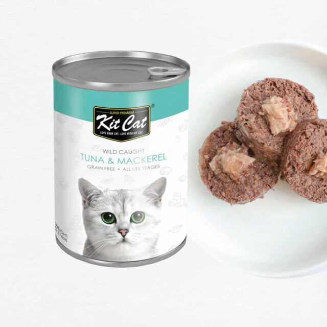 Kit Cat Wild Caught Tuna and Mackerel 400g