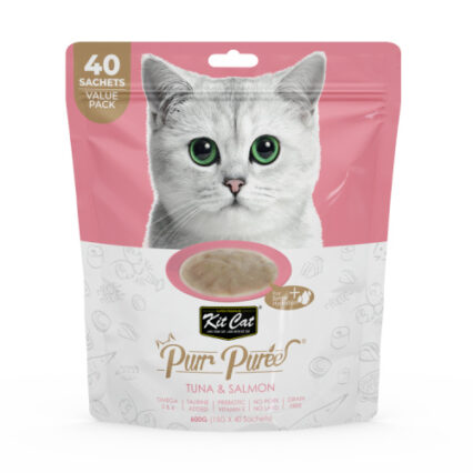 Kitcat Purr Puree Tuna And Salmon Value Pack