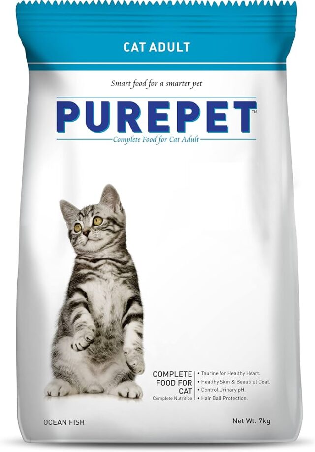 Give your adult cat a nutrient-rich, delicious meal with this Ocean Fish Dry Cat Food. Made with high-quality ocean fish protein, it provides the essential amino acids to support strong muscles and energy. Omega fatty acids help promote a shiny coat and healthy skin, while vitamins and minerals support overall well-being and immunity. The 7kg pack ensures a long-lasting supply of balanced nutrition. Free from artificial preservatives, colors, and fillers, this dry food is designed to meet the needs of adult cats while delivering a taste they’ll love. Keep your cat healthy and thriving with every meal. Give your adult cat a nutrient-rich, delicious meal with this Ocean Fish Dry Cat Food. Made with high-quality ocean fish protein, it provides the essential amino acids to support strong muscles and energy. Omega fatty acids help promote a shiny coat and healthy skin, while vitamins and minerals support overall well-being and immunity. The 7kg pack ensures a long-lasting supply of balanced nutrition. Free from artificial preservatives, colors, and fillers, this dry food is designed to meet the needs of adult cats while delivering a taste they’ll love. Keep your cat healthy and thriving with every meal. Ocean Fish Adult Dry Cat Food, 7kg