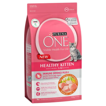 One Healthy Kitten Cat Food with Chicken Flavour Promo Price (1.2kg)