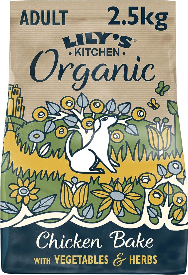 Organic Chicken Bake with Vegetable & Herb Adult Dry Dog Food - 2.5KG