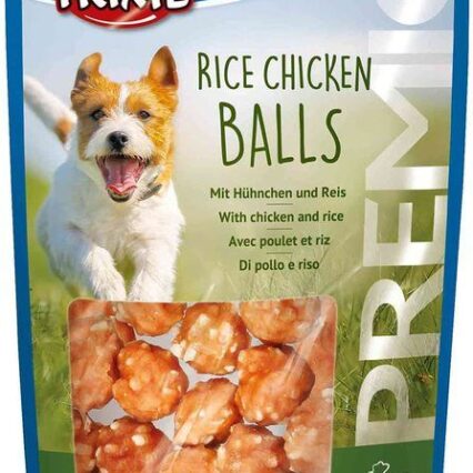 Premio Rice Chicken Balls Dog Treats - 80G
