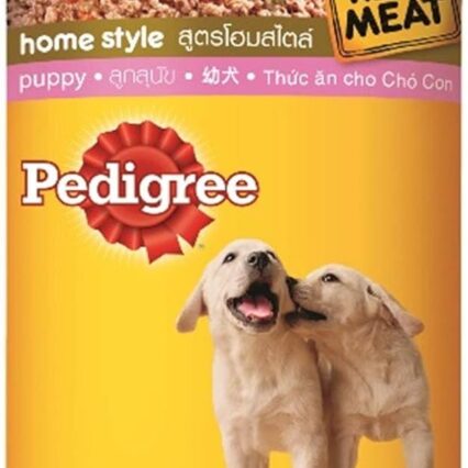 Puppy with Poultry and Rice, Wet Dog Food, Can, 400g