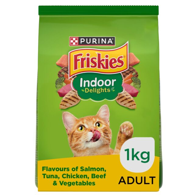 Purina Cat Food Indoor Delights Dry Cat Food 1Kg