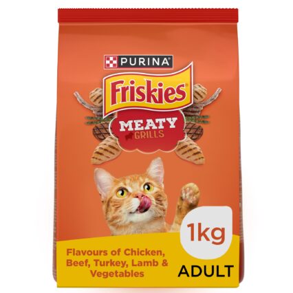 Purina Dry Cat Food Meaty Grill 1kg
