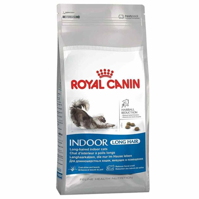 Royal Canin FHN Feline Health Nutrition Indoor Long Hair 2kg Cat Dry Food