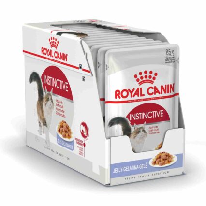 Royal Canin Feline Health Nutrition Instinctive Adult Cats Jelly 12x 85gm