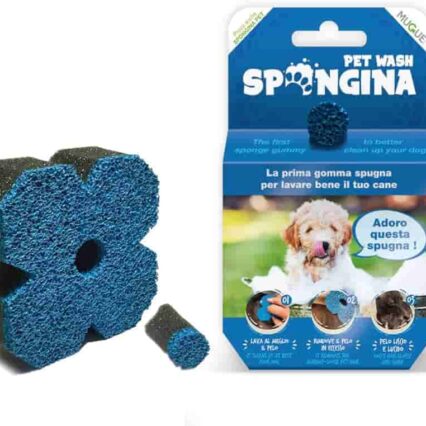 SPONGINA PET WASH - SPONGY CLEANING , TWO PCS