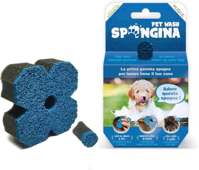 SPONGINA PET WASH - SPONGY CLEANING , TWO PCS