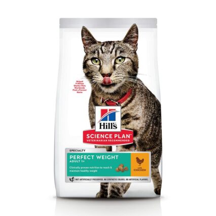 Science Plan Hills Science Plan Perfect Weight Adult Cat Food with Chicken 2.5kg