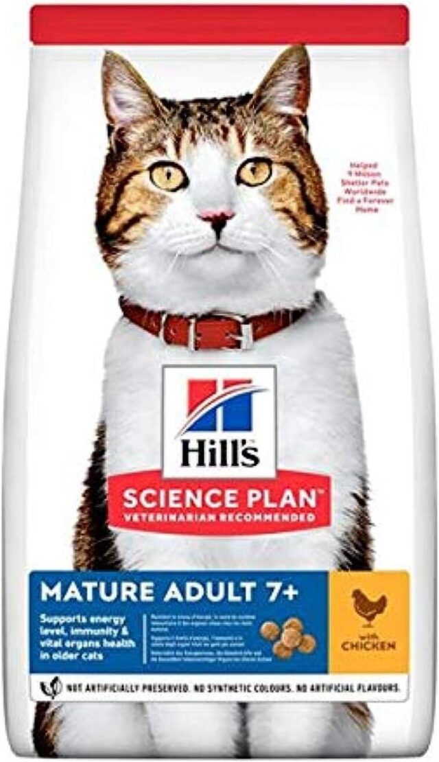 Science Plan Mature Adult 7+ cat food with Chicken 3kg