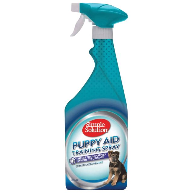 Simple Solution Dog Puppy Aid Behavior Training Spray, Grey, 500 ml