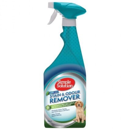 Simple Solution Dog Stain And Odour Remover Spring Breeze, White, 750 Ml