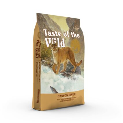 Taste of the Wild Canyon River Feline Recipe with Trout and Smoked Salmon High Protein Dry Cat Food 6.6 kg