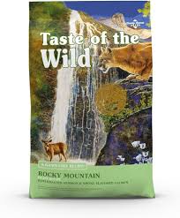 Taste of the Wild Grain Free High Protein Real Meat Recipe Rocky Mountain Premium Dry Cat Food - 6.6 KG