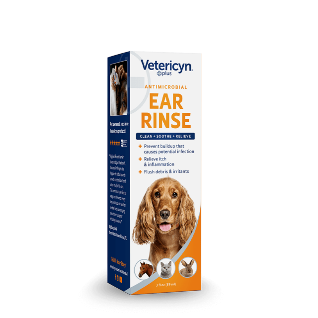 Vetericyn Plus® Antimicrobial Ear Rinse – 3oz