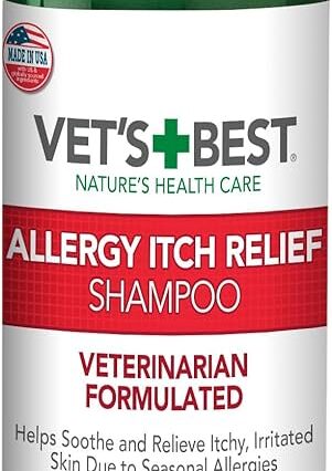 Vet's Best Allergy Itch Relief Dog Shampoo, White, 16 oz.