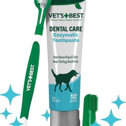 Vet's Best Complete Enzymatic Dental Care Kit White