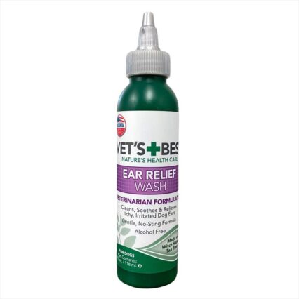 Vet's Best Ear Relief Wash For Dogs, 4 Oz, White