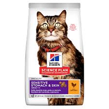 Science Plan Sensitive Stomach & Skin Adult Cat Food With Chicken 1.5Kg