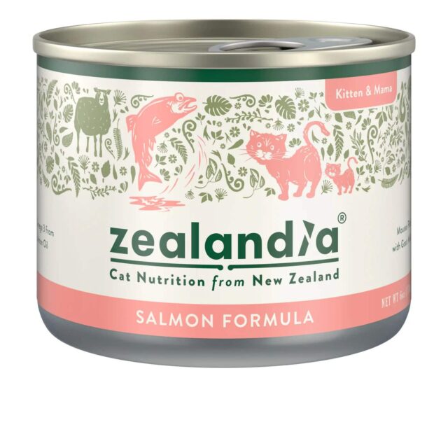 zealandia formula,kitten & mama,salmon mousse pate 170 g